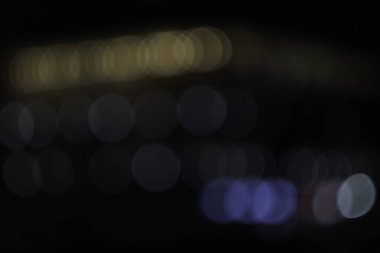 gece aydınlatma bulanık veya bokeh görüntü
