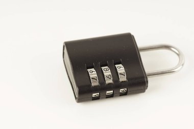 numaraları kombinasyonu ile kilitli anahtar kilidi stüdyo çekim 