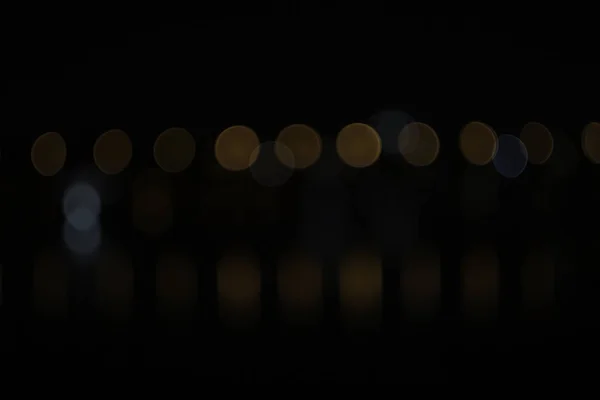 Imagen Borrosa Bokeh Iluminación Noche — Foto de Stock