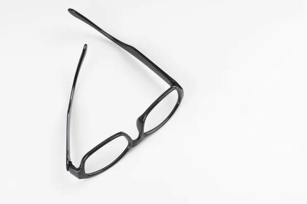 Nerd Okulary Białym Tle — Zdjęcie stockowe