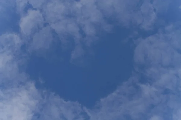 Полный Кадр Неба Облаками — стоковое фото