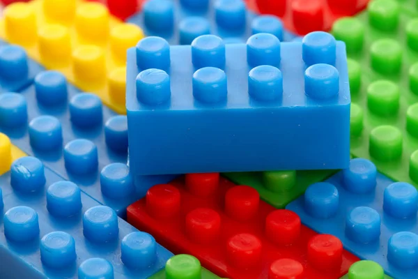 colorful plastic blocks for game