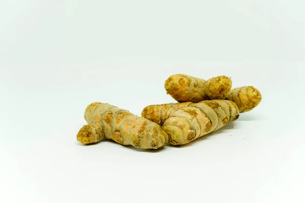 Turmeric White Background — Stock Photo, Image