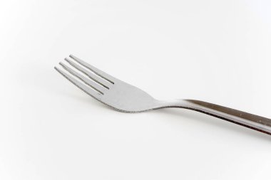 gümüş, bir paslanmaz çatal 