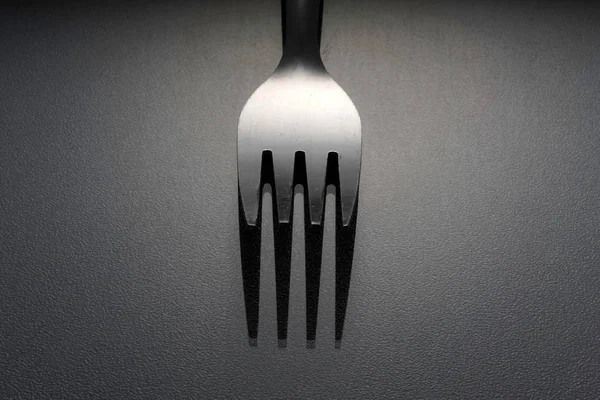 gümüş, bir paslanmaz çatal 