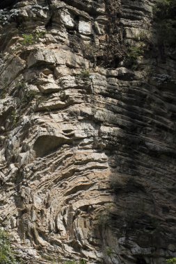 tam kare görüntü, kayalık uçurumun dokusu 