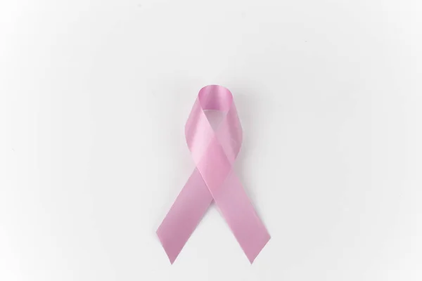 Pink Aids Ribbon White Background — Stock Photo, Image