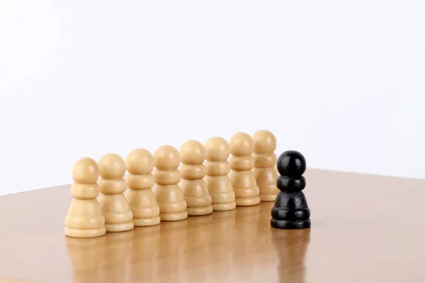 Profesionální Šachovnice Šachovou Figurín Pro Hru — Stock fotografie