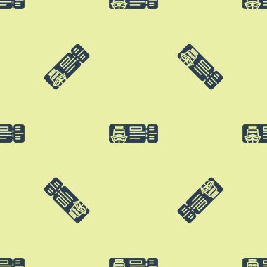 Beyaz arka planda gemi simgesi izole Dikişsiz desen ile seyahat için mavi Cruise bilet. Cruise liner ile seyahat. Cennet gezileri. Vektör Illustration