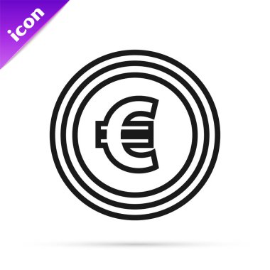 Beyaz arka planda izole cep telefonu ve bitcoin simgesi ile Siyah hat Bilgisayar monitörü. Online alışveriş konsepti. İnternettekazanç. Vektör İllüstrasyonu