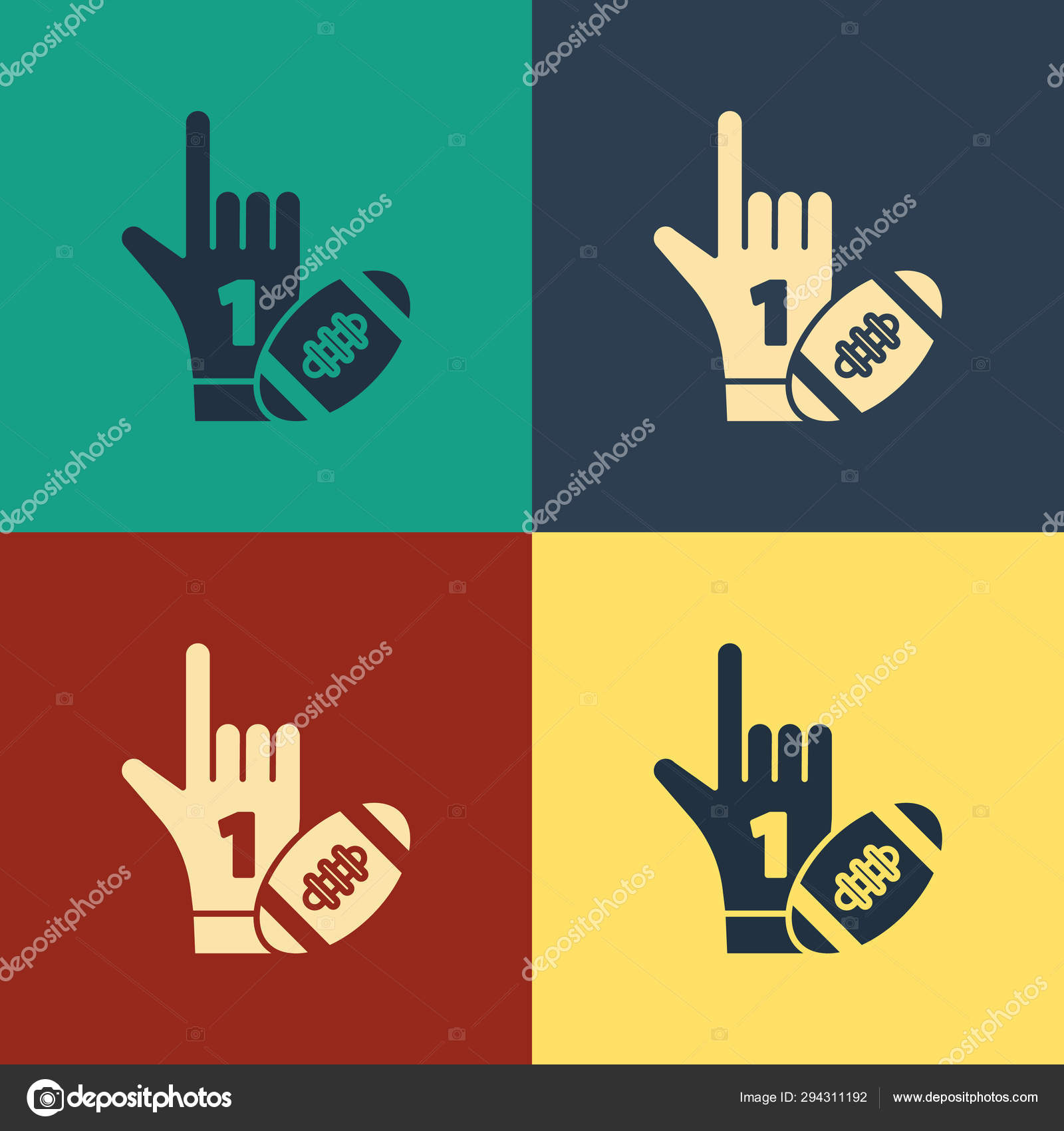 number 1 glove