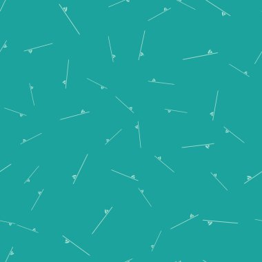 Yeşil Surfboard simgesi yeşil arka plan üzerinde sorunsuz desen izole. Sörf tahtası. Ekstrem sporlar. Spor ekipmanları. Vektör İllüstrasyonu