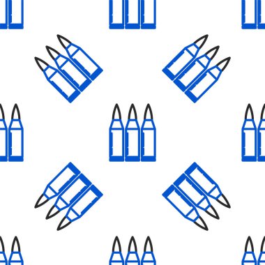 Çizgi Kurşunu simgesi beyaz arkaplanda kusursuz desen izole etti. Renkli taslak konsepti. Vektör.