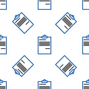 Çizgi Belgesi simgesi beyaz arkaplanda izole edildi. Dosya simgesi. Kontrol listesi simgesi. İş konsepti. Renkli taslak konsepti. Vektör.