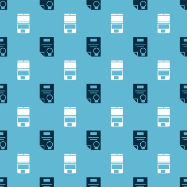 Sertifika şablonunu ve dizüstünü kusursuz desene ayarla. Vektör.