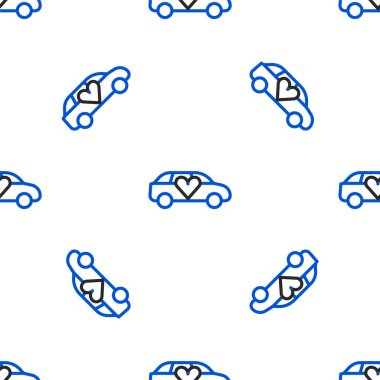 Lüks bir limuzin ikonu beyaz arka planda izole edilmiş. Dünya prömiyeri ünlüleri ve konuk posterleri için. Renkli taslak konsepti. Vektör.