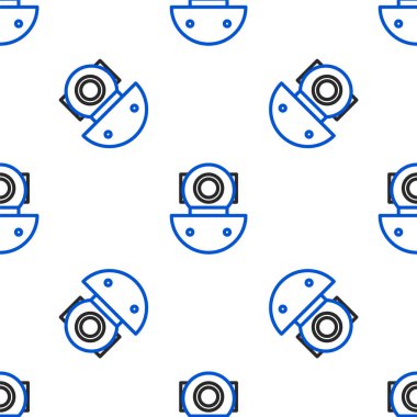 Aqualung simgesi beyaz arkaplanda iz bırakmadı. Dalış kaskı. Su altı ekipmanları. Renkli taslak konsepti. Vektör.