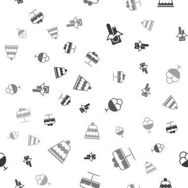 Çikolatayı hazırla, keki tabağa koy, dondurmayı kaseye koy ve kusursuz yap. Vektör.