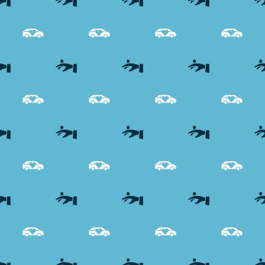 Alyansları eline al ve Limuzin 'i kusursuz bir kalıba sok. Vektör.