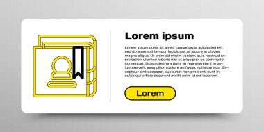 Beyaz arka planda izole edilmiş Eskiler 'in sihirli kitabı simya tarifleri, mistik büyüler ve büyü simgesi. Renkli taslak konsepti. Vektör.