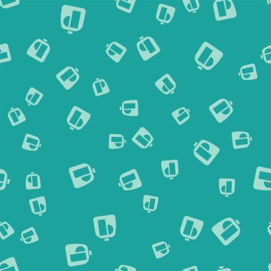 Çamaşır deterjanı, çamaşır suyu, bulaşık deterjanı ya da yeşil arka planda izole edilmiş başka bir temizlik maddesi ikonu için yeşil plastik şişeler. Vektör İllüstrasyonu.