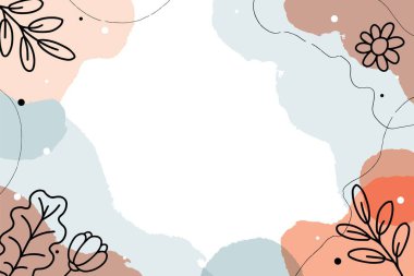 Sıvı organik şekilli soyut modern arkaplan, pastel renkler