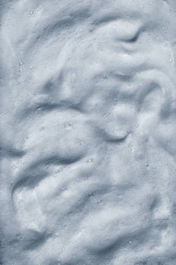 Soyut mavi beyaz köpük sabun köpük arka plan