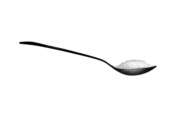 A heaping spoonful of sugar or salt — Stock Photo, Image