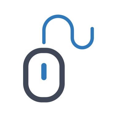 fare düz vektör simgesi