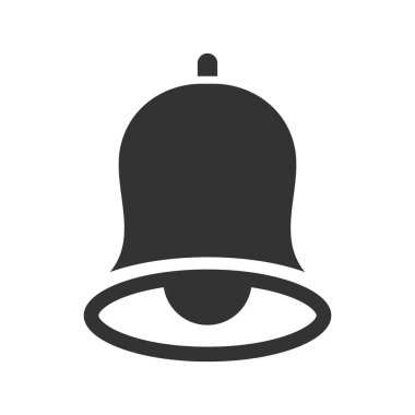 Bildirim çanı simgesi vektörü