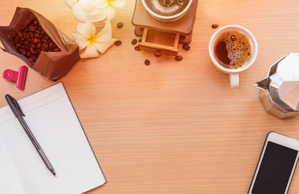 rahat çalışma yeri gündoğumu üst görünümü