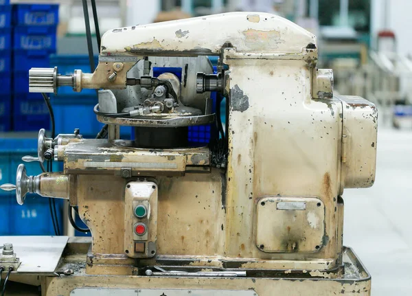 Parte Máquina Con Equipo Neumático Sistema Hidráulico Parte Eléctrica Dispositivo — Foto de Stock