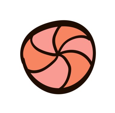 Cadılar Bayramı şekeri. Tatlı şekerler, korkunç yarasa lolipopu ve çocuklar meyankökü şekeri, kekler ve jöleli şekerlemeler, Ekim ayı eğlence vektörü çizimleri izole edilmiş semboller.