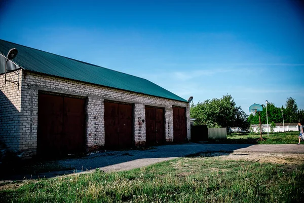 Abandoned House Field — Stock Photo, Image