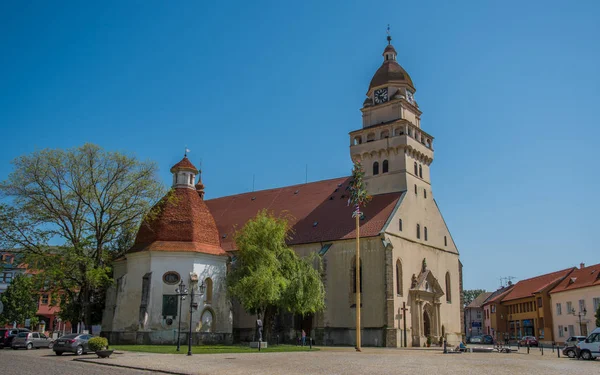 Farní Kostel Svatého Michaela Archanděla Památkovou Zónu Skalica Slovensko — Stock fotografie