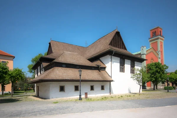 Trä Artikulär Kyrka Kezmarok Slovakien Unescos Världsarv — Stockfoto