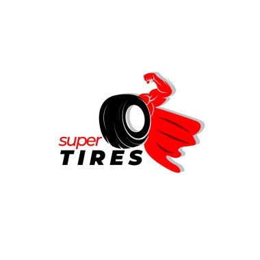 Süper lastikler logo tasarım