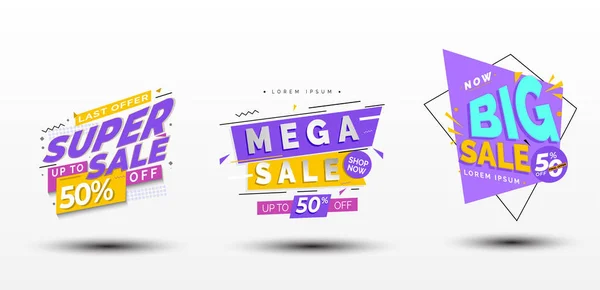 paket süper, mega ve büyük satış afiş tasarımı, başlık el ilanı veya poster