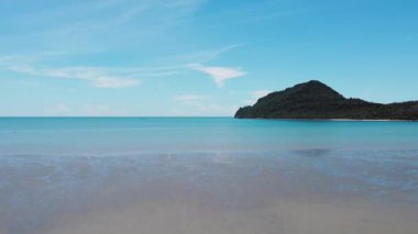Tayland, Hua Hin 'deki Bomboş Kumsal Manzarası