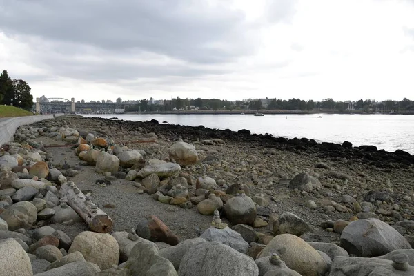 Een Uitzicht English Bay Vancouver Canada — Stockfoto