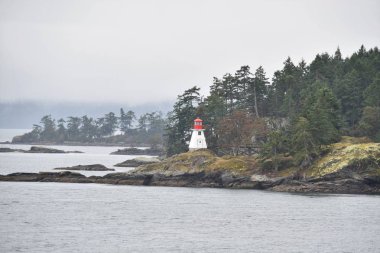 Noktada deniz feneri bir resim. Bc Kanada