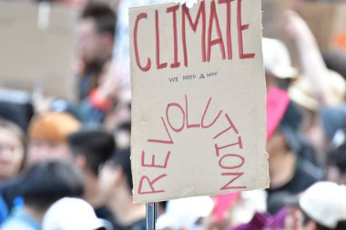 İklim Grevi. Vancouver Bc Kanada 27 Eylül 2019 Cuma 13:00 Belediye