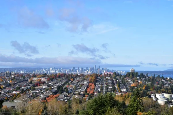 Podzimní Barvy Vancouveru Canada — Stock fotografie