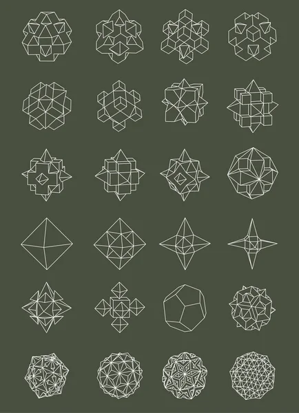 Geometrik vücut. Çokgenlerin yapısı. İçerik çizimi.