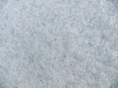 Beyaz kar, yakın plan. Makro mod. Doku. Arkaplan.