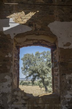 Saceruela Havaalanı kalır. Harap İmkanları. İspanyol iç savaşı 1936-1939, Ciudad Real, İspanya