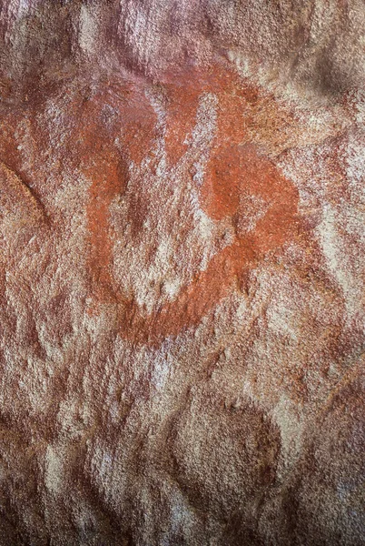 Caceres Spagna Maggio 2018 Maltravieso Cave Replica Con Neanderthals Quattro — Foto Stock