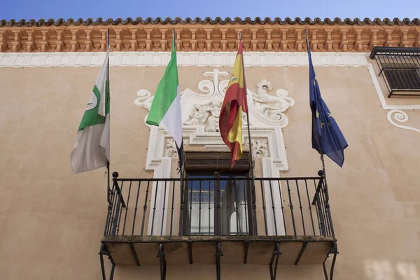 Almendralejo Espagne Janvier 2018 Hôtel Ville Ancien Palais Monsalud Almendralejo — Photo