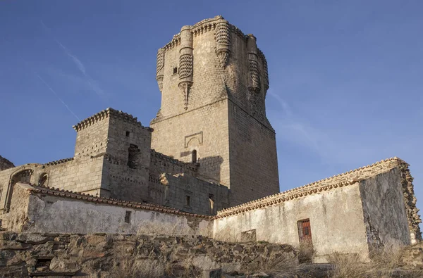 Beeindruckende Burg Belalcazar Mit Dem Höchsten Bergfried Der Iberischen Halbinsel — Stockfoto