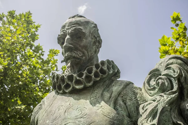 Badajoz Espanha Setembro 2018 Pedro Alvarado Conquistador Espanhol América Central — Fotografia de Stock